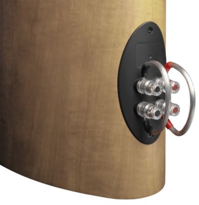 KEF iQ9 Floorstanding Speaker -- Fully-Shrouded Terminals