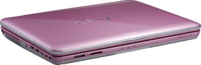 VGN-CS110E/P with lid closed