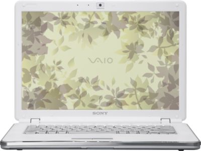Front of VGN-CR320E/W