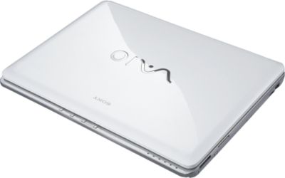 VGN-CR420E/W with lid closed