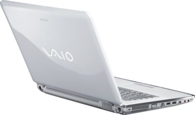 Back angle of VGN-CR420E/W