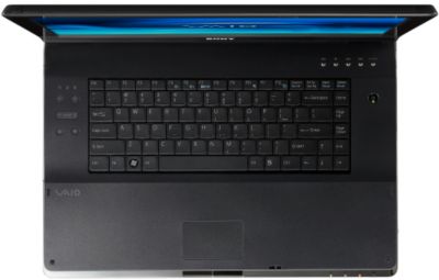 View of keyboard