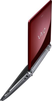 Slim design of VGN-CR309E/RC