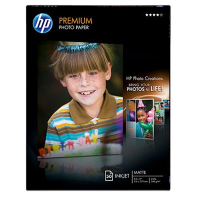 HP 8.5 x 11 PREMIUM SFT GLS PHOTO PAPER