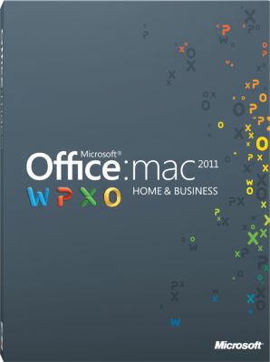 Microsoft Office for Mac 2011 Home and Business Edition Software