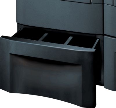 Pedestal Drawer Open