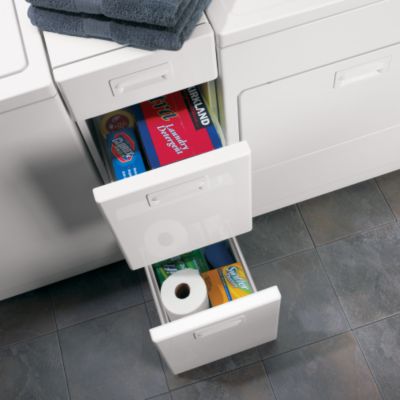 View With Both Drawers Open