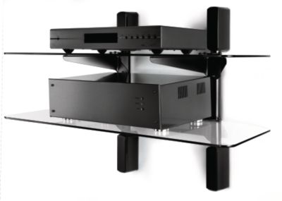 Shelf with components (not included)