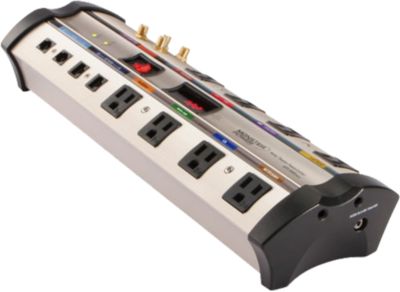 Monster Power Surge Protector on Monster Cable 121533 Hts 1000 Mkiii 8 Outlet Surge Protector With