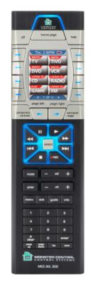 Monster Cable MCC AVL300-S 121149 Controller Remote Controls