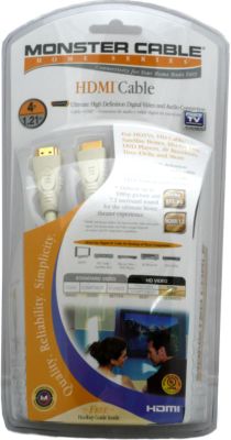 Monster Cable HSV100HDMI-4 Cables