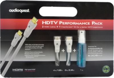 AudioQuest HDMI KIT 2 WHITE 4FT 8FT MINI