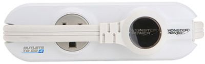 Monster Cable Outlets To Go, 4 Outlets, Wht Digital Camcorders