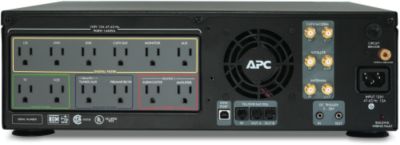 APC S10 Back Panel (Black Model Shown)