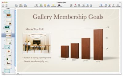 Keynote screenshot