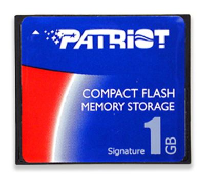 Patriot Memory Signature Flash 1GB CF Card Digital Cameras