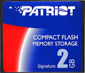 Patriot Memory Signature Flash 2GB CF Card Digital Cameras