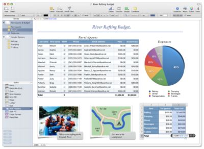 Numbers screenshot