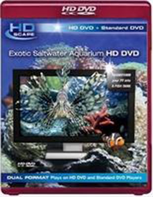 DVD International HD DVD Aquarium HD/SD DVD Exotic Saltwater Aquarium