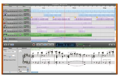 GarageBand screenshot