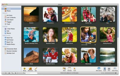 iPhoto screenshot