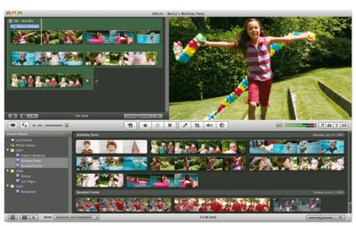 iMovie screenshot