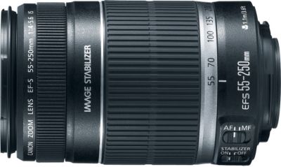 Canon EF-S 55-250mm f/4-5.6 IS lens - 2044B002