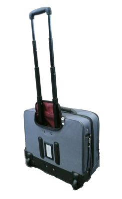 Back view with rolling handle