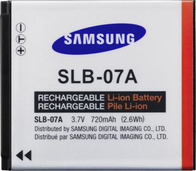 Samsung SLB07A Digital Cameras