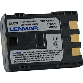 Lenmar DLC2L Lithium-Ion Battery for Canon digital cameras and camcorders