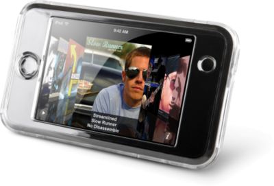 VideoShell with horizontal iPod screen