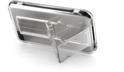 VideoShell back with kickstand