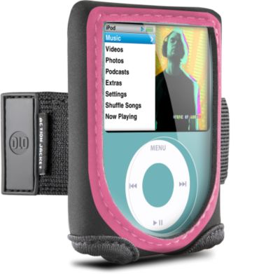 DLO Action Jacket (pink) for iPod nano 3G Portable Audio