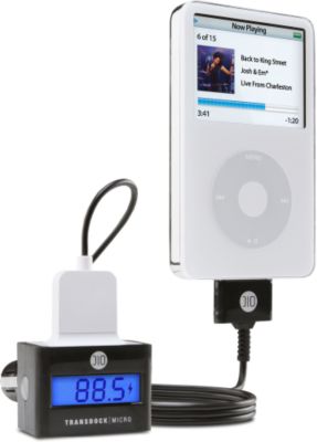 DLO TransDock micro, iPod Portable Audio