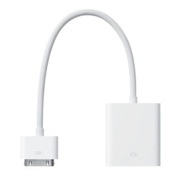 Apple iPad Dock Connector to VGA Adapter Computers