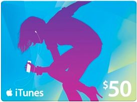 Apple iTunes Gift Card Portable Audio