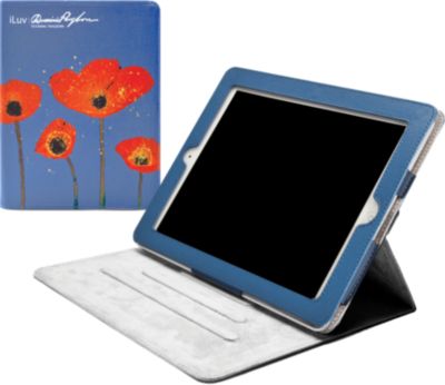 Ipad Case Generation on Ipad Case Pangborn Flower  Blue  Case Stand For The 3rd Generation