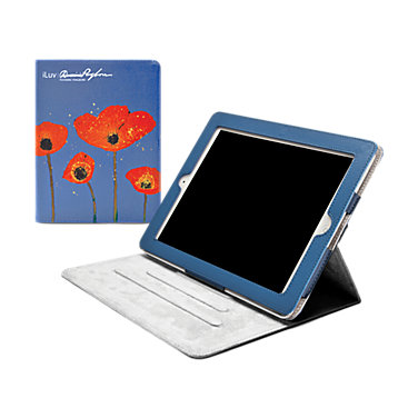 Ipad Case Generation on Ipad Case Pangborn Flower  Blue  Case Stand For The 3rd Generation