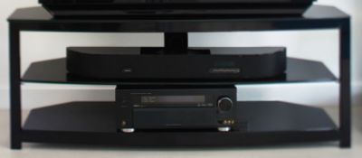 Individual lifestyle photo; no TV (A/V components not included)