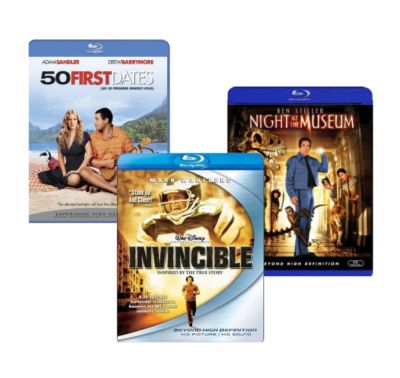 Panasonic 3 Blu Ray Titles
