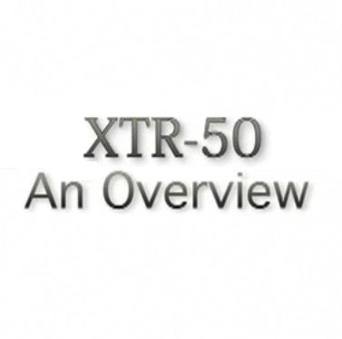 Chapter 1 Overview of the Mythos XTR-50s | 1:47