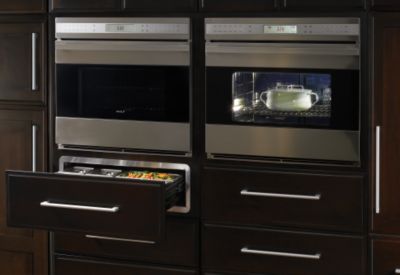 Custom Installation Of In-Wall Ovens and Warming Drawers.
