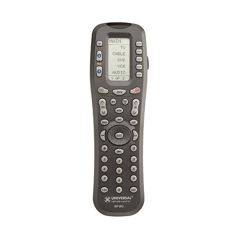Universal Remote Control MasterControl RF20