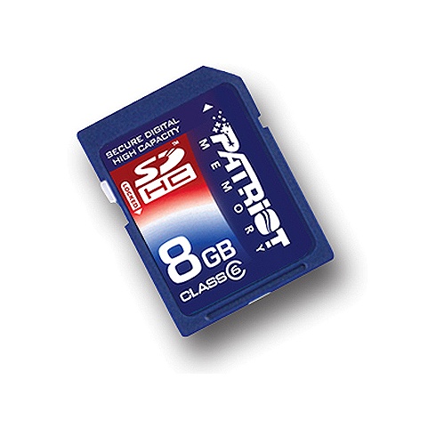 Patriot Memory Signature Flash 8GB SDHC Card