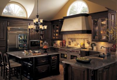 Sub-Zero and Wolf kitchen set with 648PROG, DF606DG, MW24