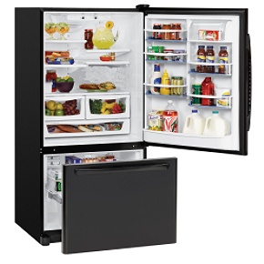 Amana ABB1922FEB Amana 186 Cubic Foot Bottom Mount Refrigerator