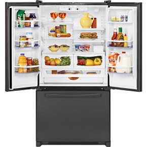 Amana AFD2535DEB 25 Cubic Foot RefrigeratorFreezer