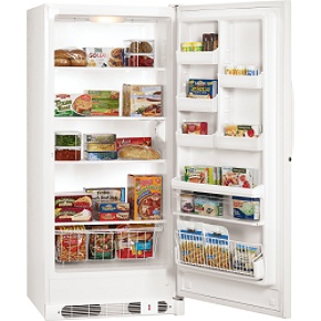 Frigidaire FFU21M7HW 207 cu ft white upright freezer