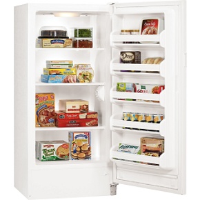 Frigidaire FKFU13M2HW 125 cu ft white upright freezer