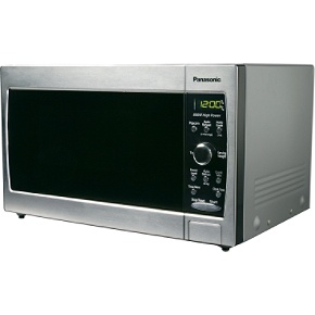 Panasonic NNSD377S 08 cu ft capacity stainless steel countertop microwave